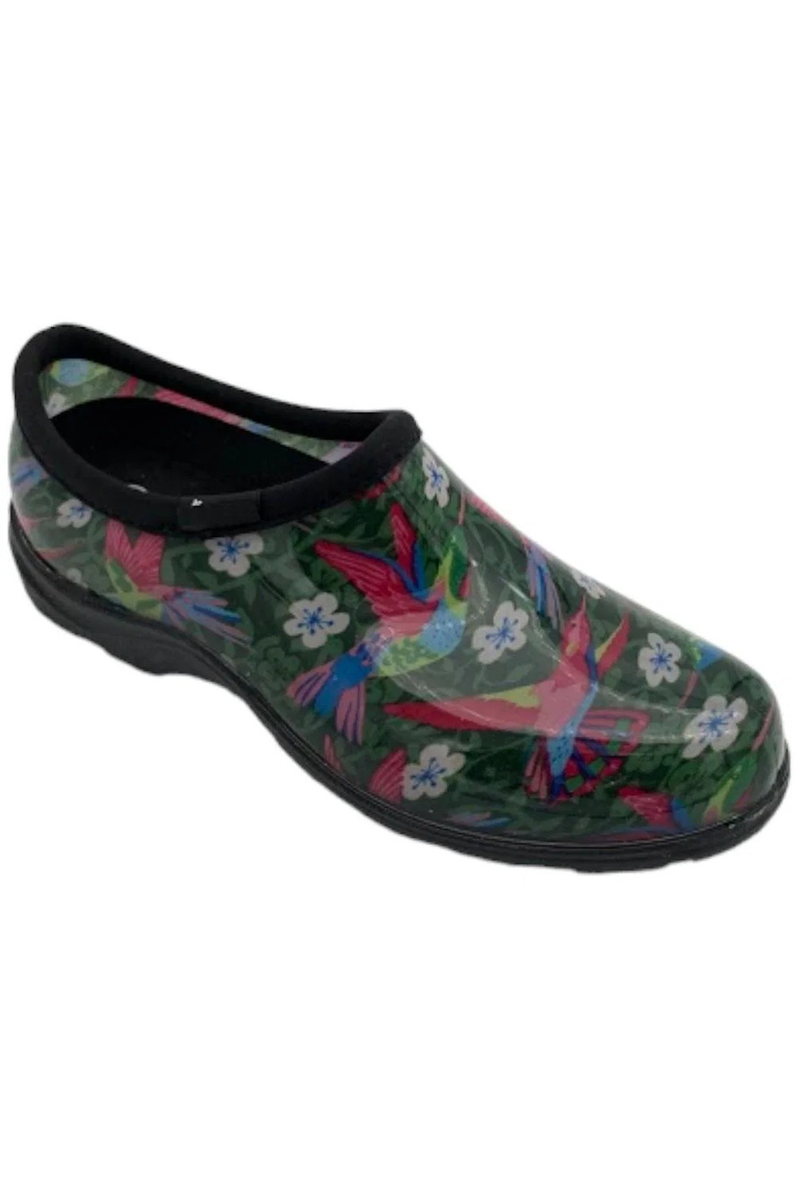 Sloggers Waterproof Spring Fun Garden Shoes Hummingbird - Medium